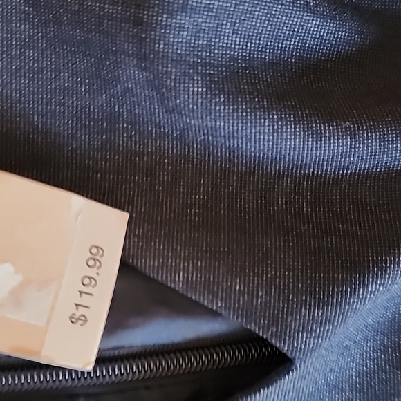 Ann Taylor Brand New Elegant Dark Blue  V-Neck Dress - Picture 10 of 16